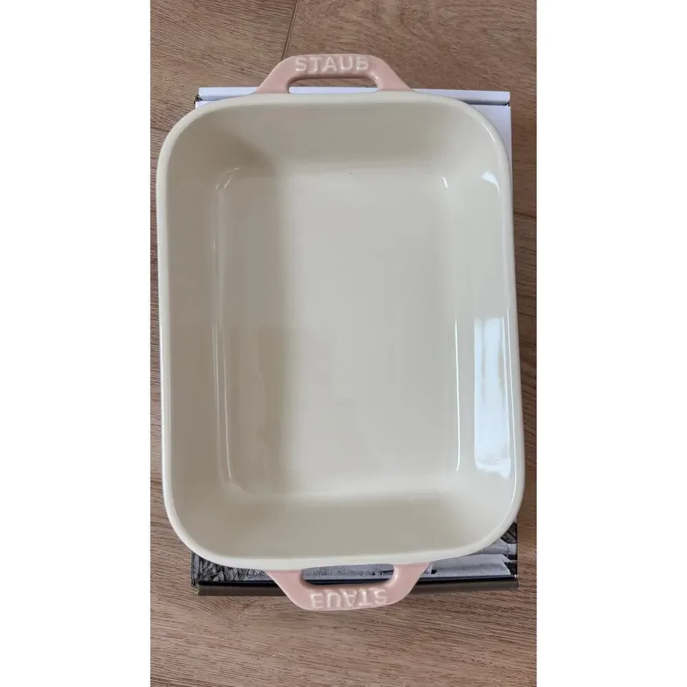 Staub Ceramic Rectangular Gratin Baking Dish 7.5